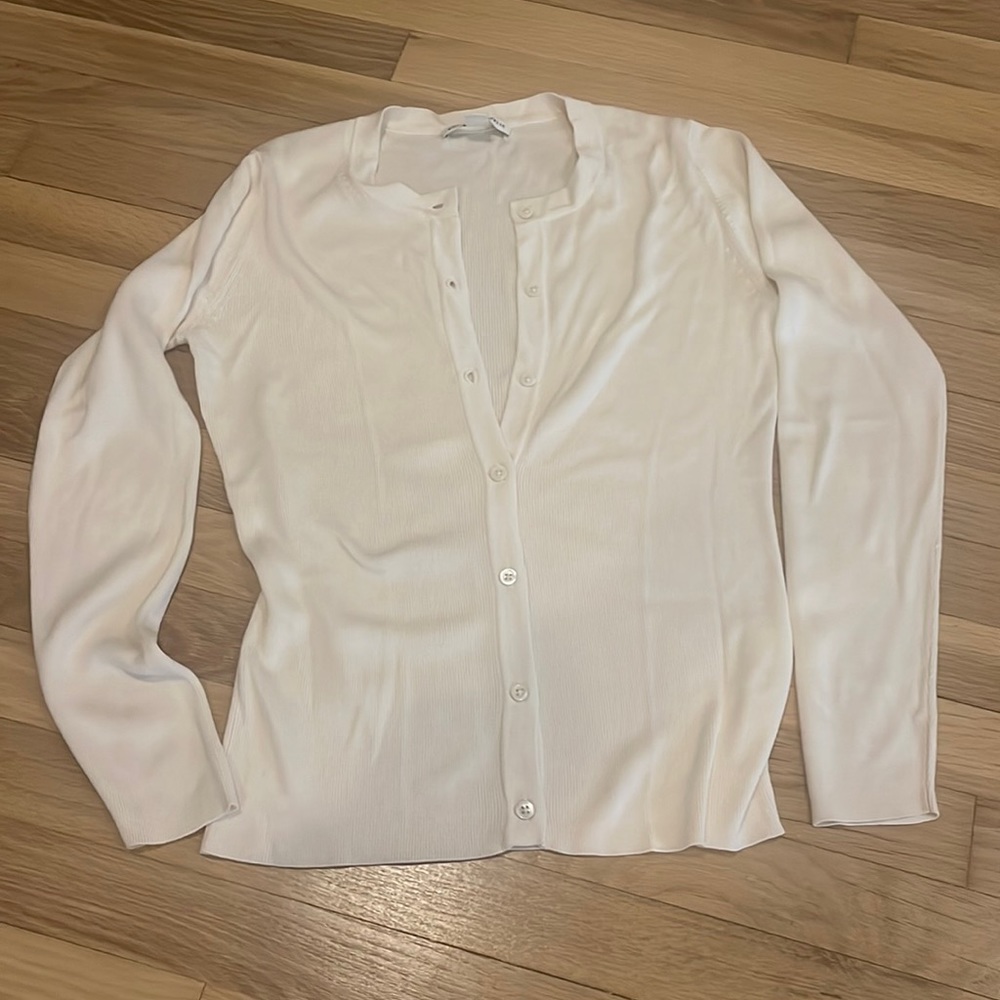 Banana republic silk cardigan